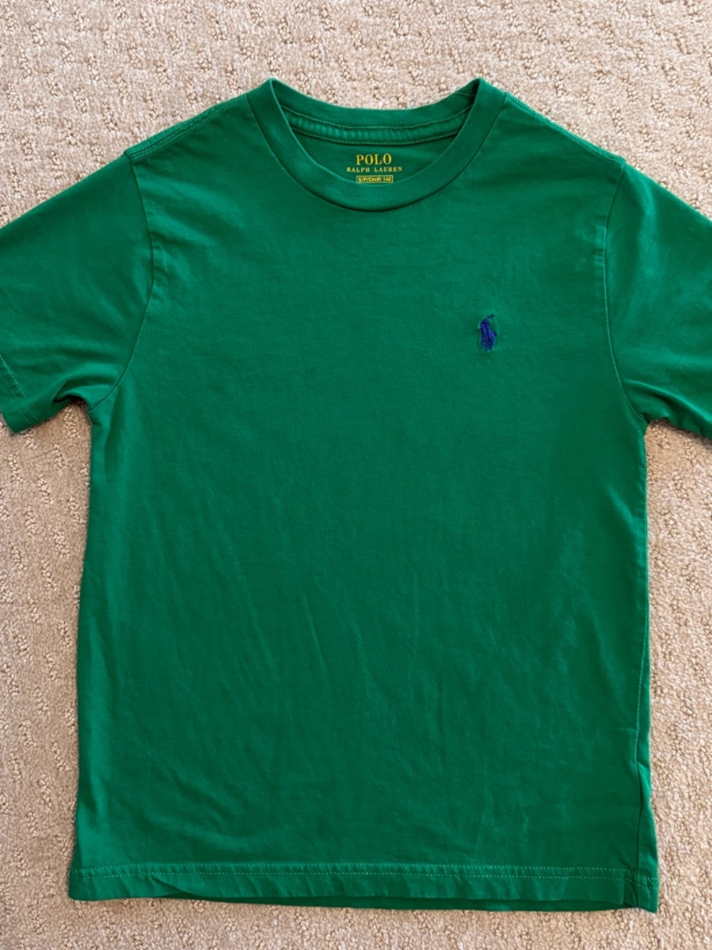 Polo by Ralph Lauren Green Short Sleeve Logo Tee